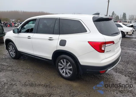 2019 Honda Pilot Ex-L from USA, damaged, VIN 5FNYF6H41KB042838